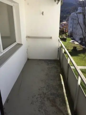 Balkon vor der Sanierung