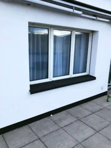 Terrassenwand nach der Renovation